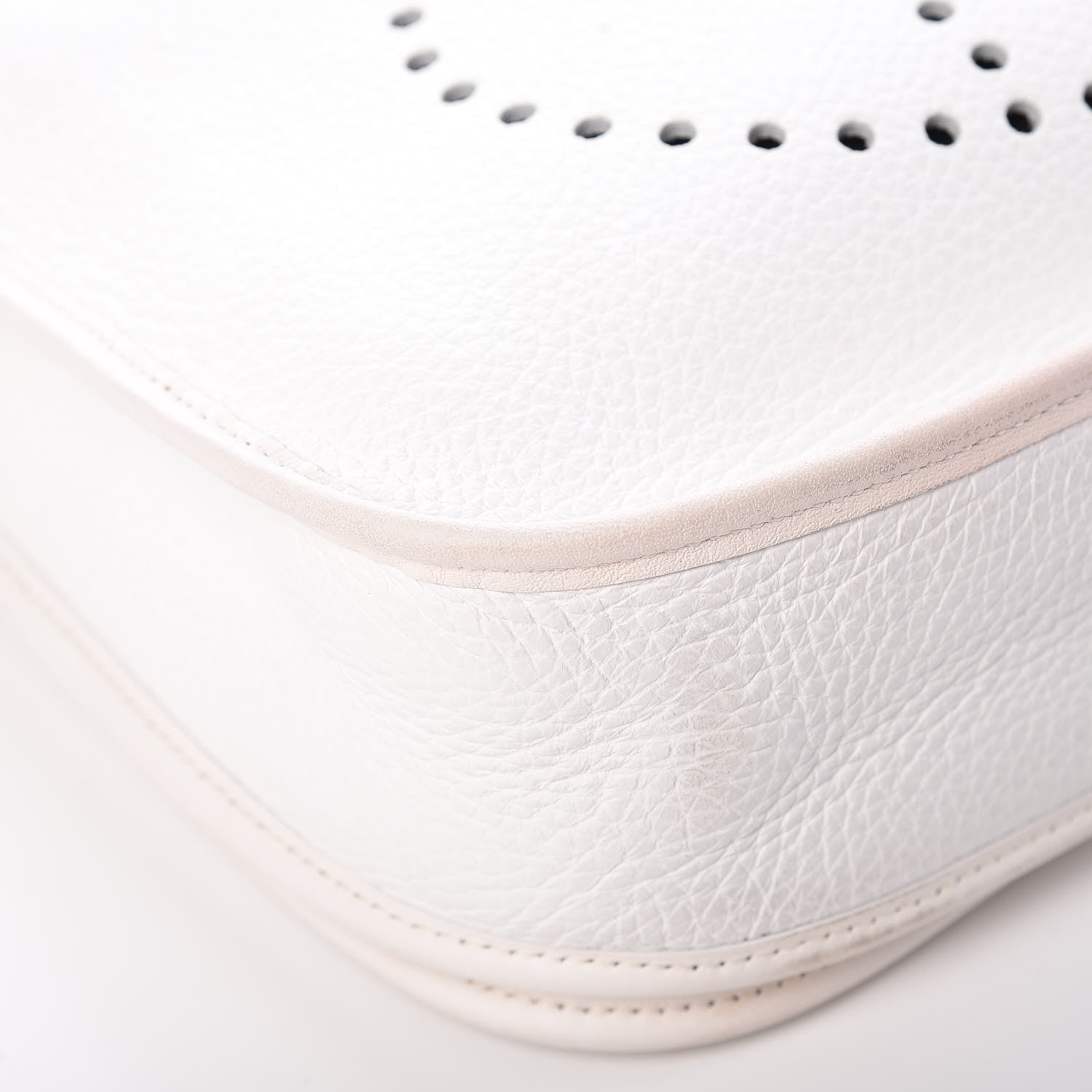 Hermes Taurillon Clemence Evelyne II PM White 12 of 20