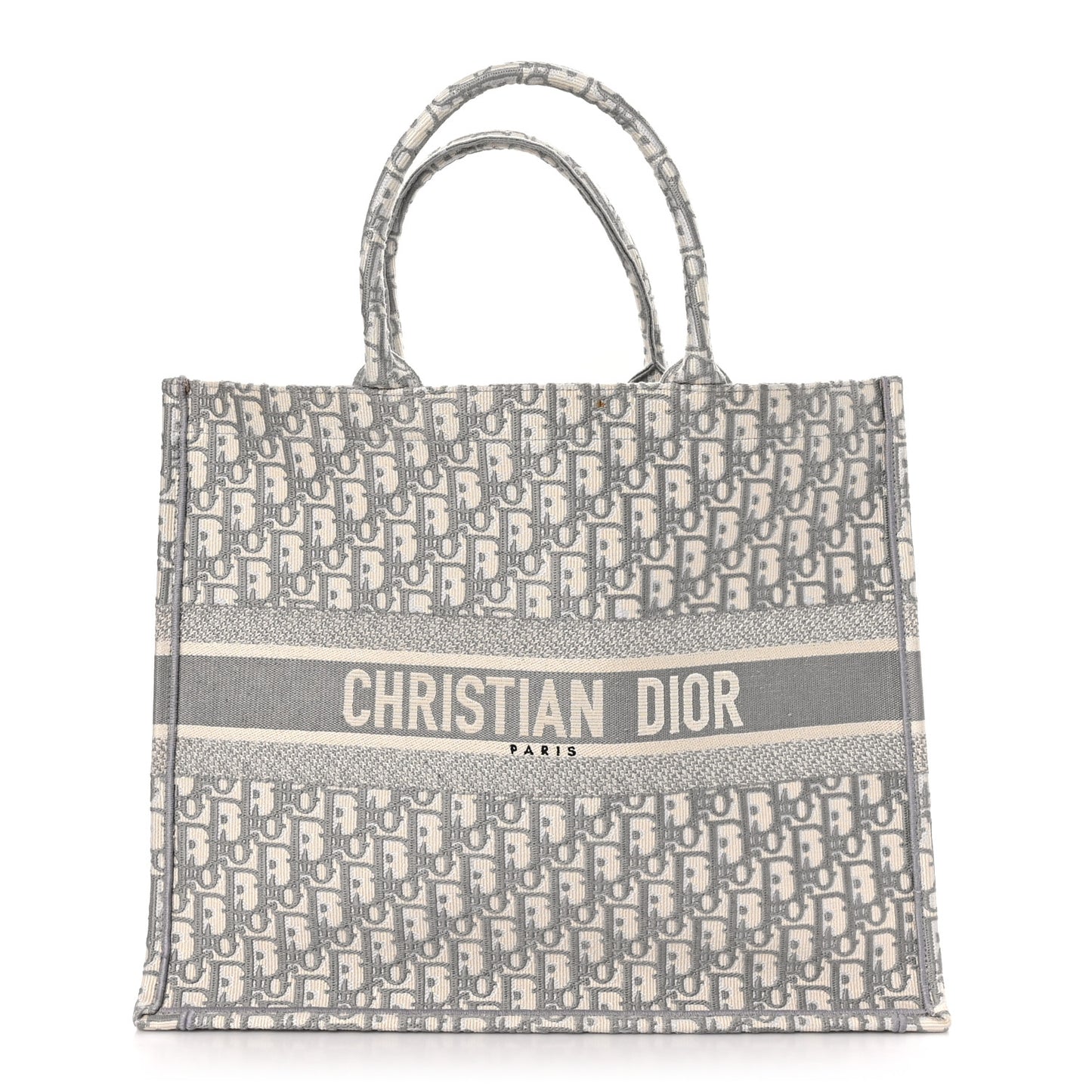 Oblique Large Book Tote Grey