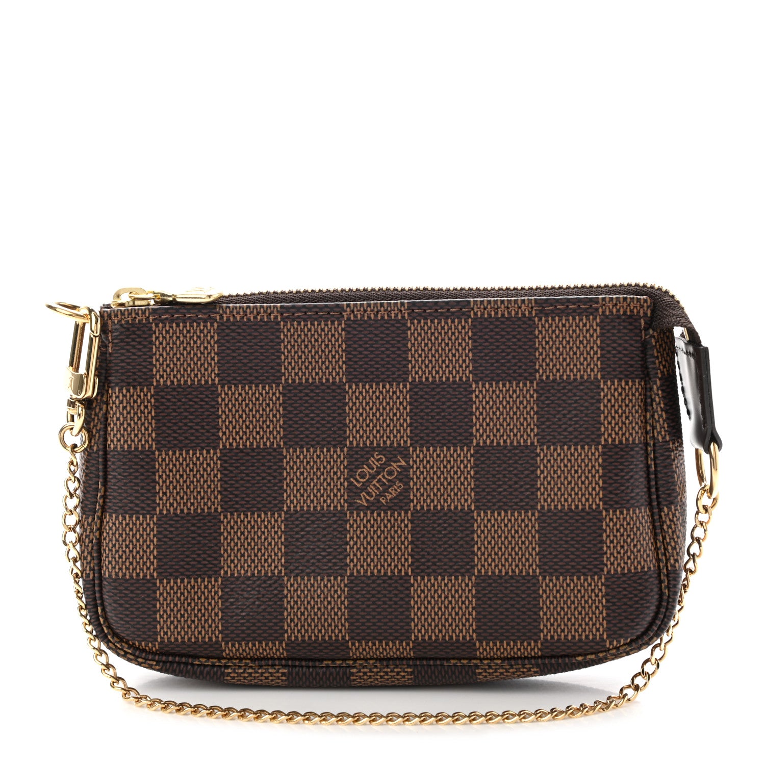 Louis Vuitton Damier Ebene Mini Pochette Accessories 1 of 7