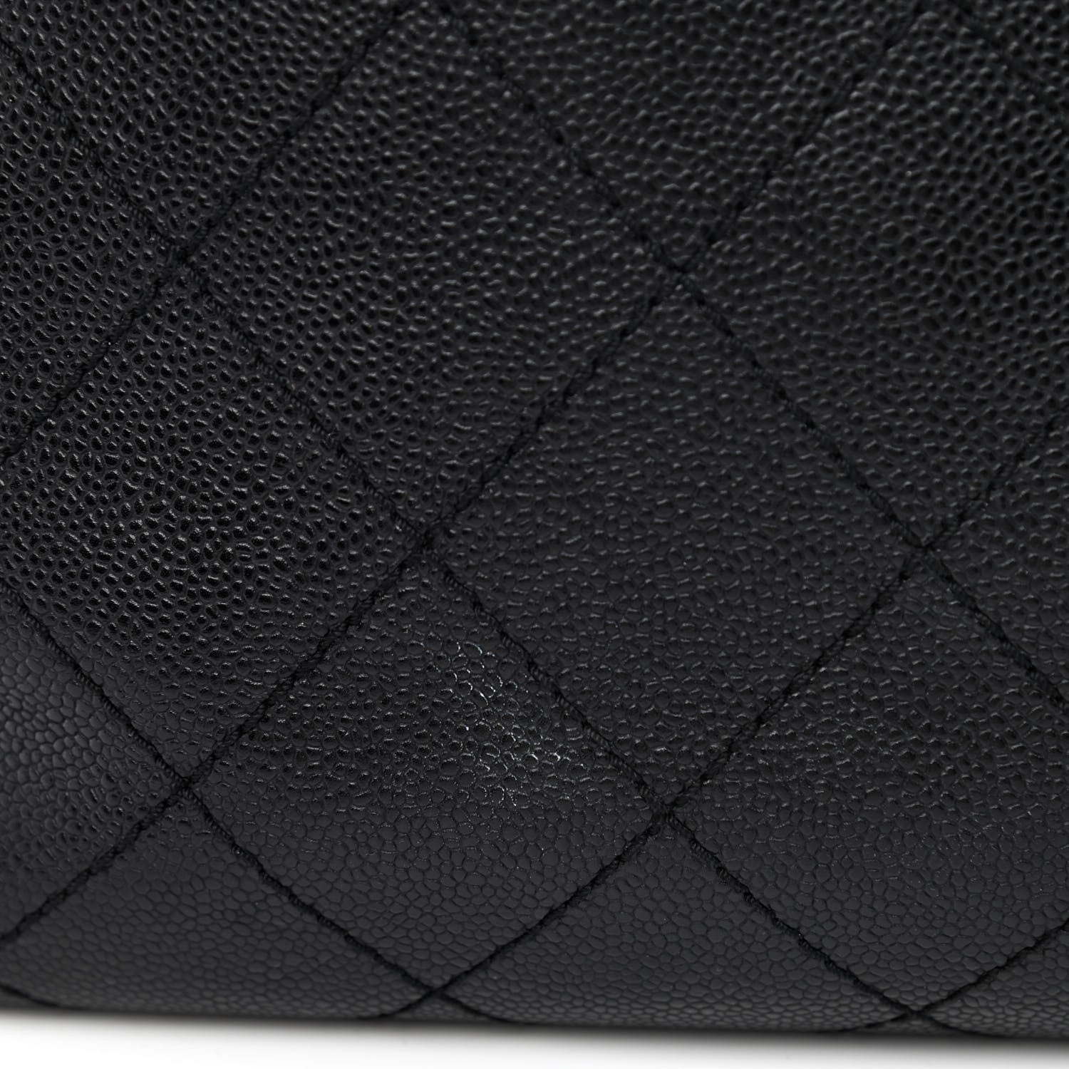 Chanel Grained Calfskin Shopping Fever Tote Black 14 of 14