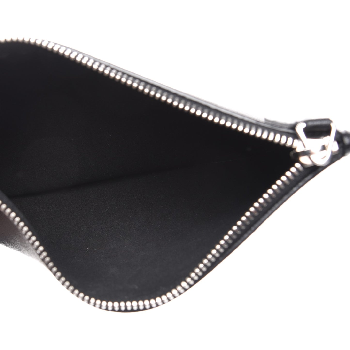 Calfskin Large Fringe Shopping Tote Black