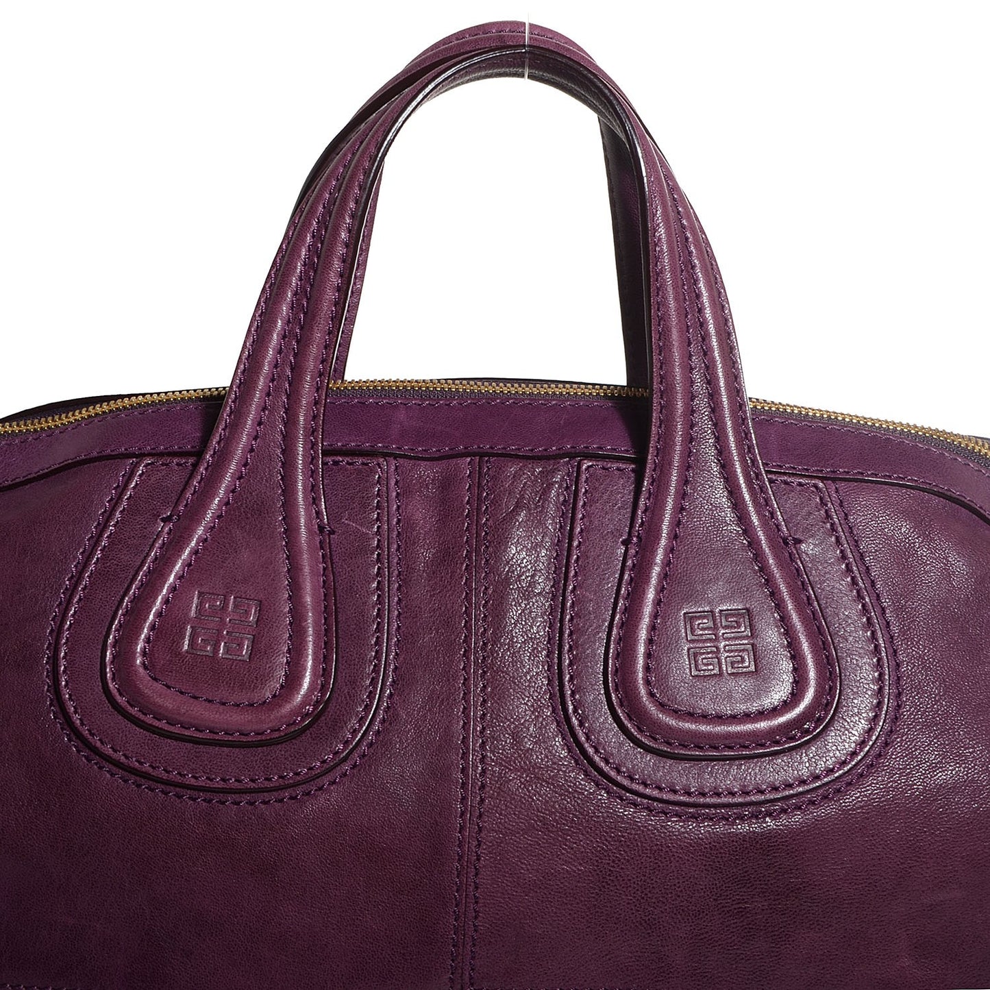 Lambskin Medium Nightingale Aubergine