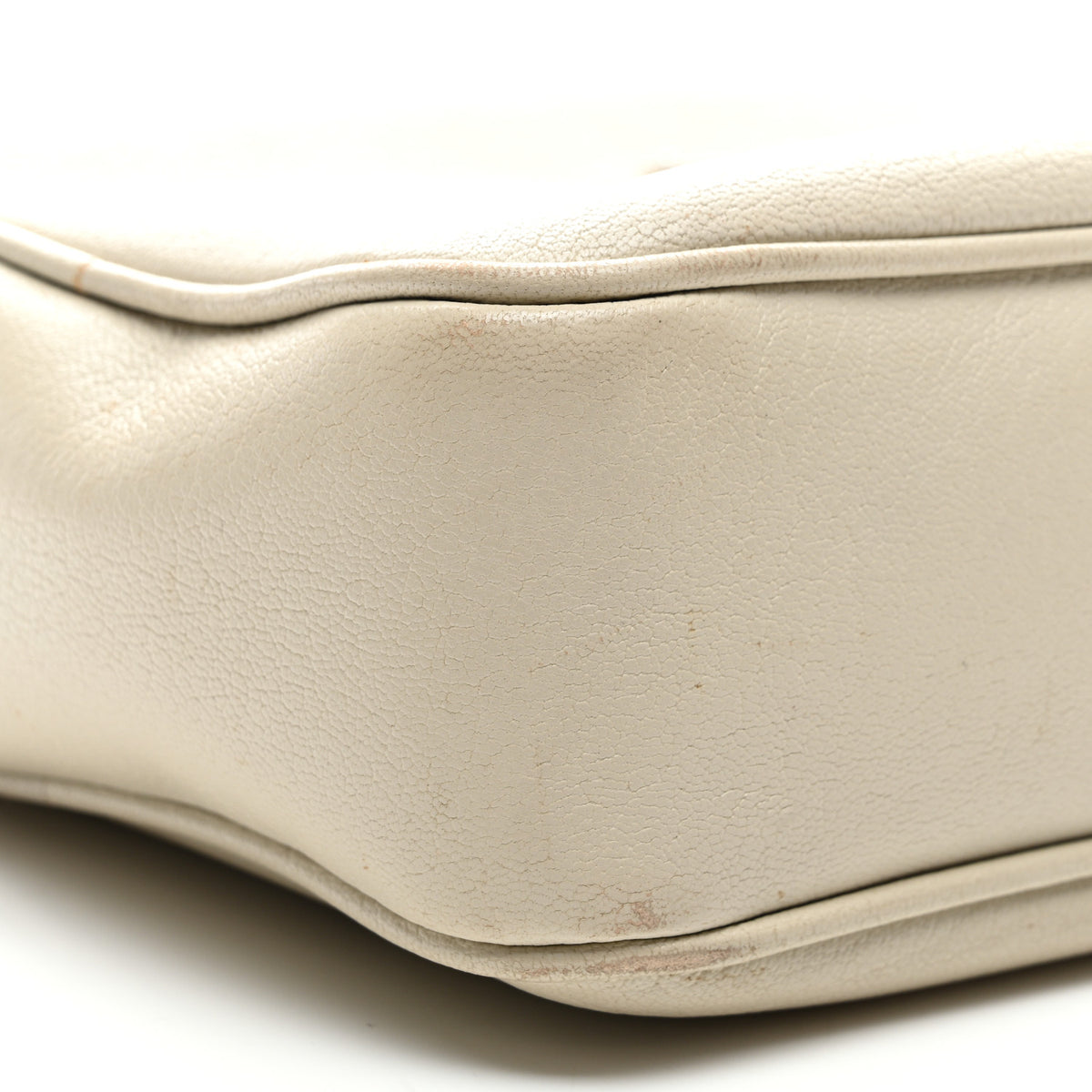 Saint Laurent Grained Lambskin Monogram Lou Camera Bag Crema Soft 9 of 12