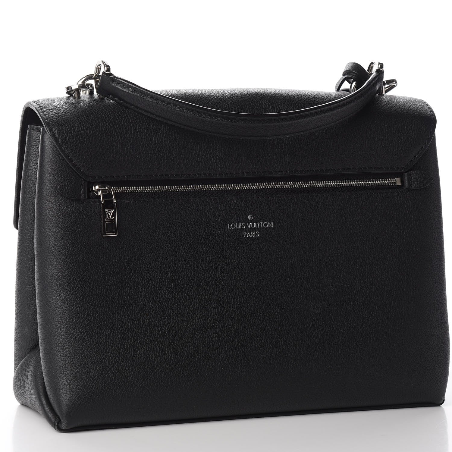 Louis Vuitton Soft Calfskin My Lockme Top Handle Black 2 of 14