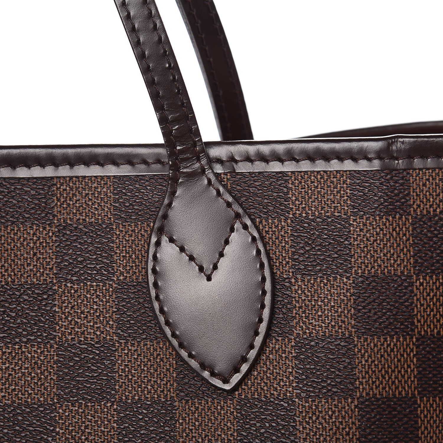 Louis Vuitton Damier Ebene Neo Neverfull MM Rose Ballerine 17 of 29