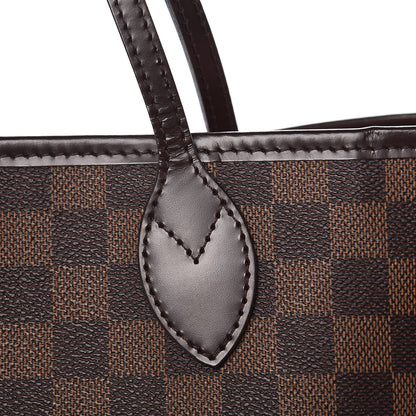 Louis Vuitton Damier Ebene Neo Neverfull MM Rose Ballerine 17 of 29