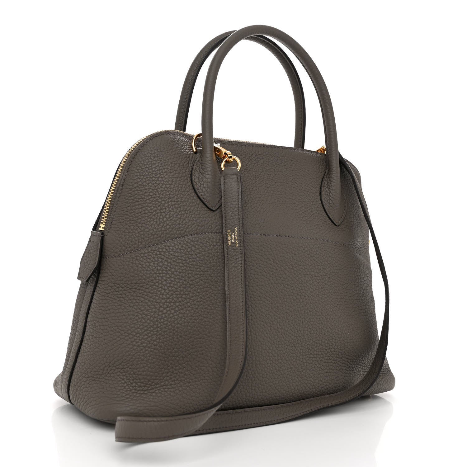 Hermes Taurillon Clemence Bolide 31 Etain 3 of 9
