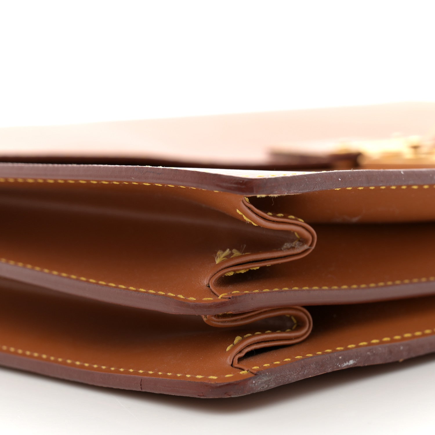 Louis Vuitton Epi Serviette Ambassadeur Briefcase Gold 9 of 22