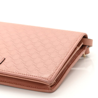 Gucci Microguccissima Crossbody Wallet Soft Pink 9 of 9