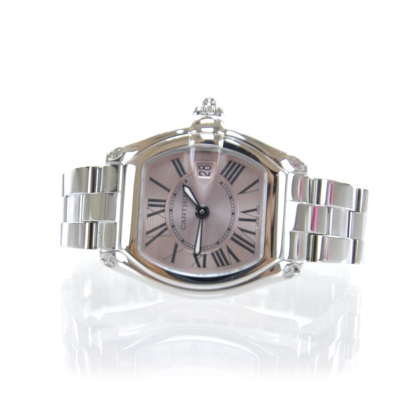 Stainless Steel 31mm Roadster Quartz Watch Pink