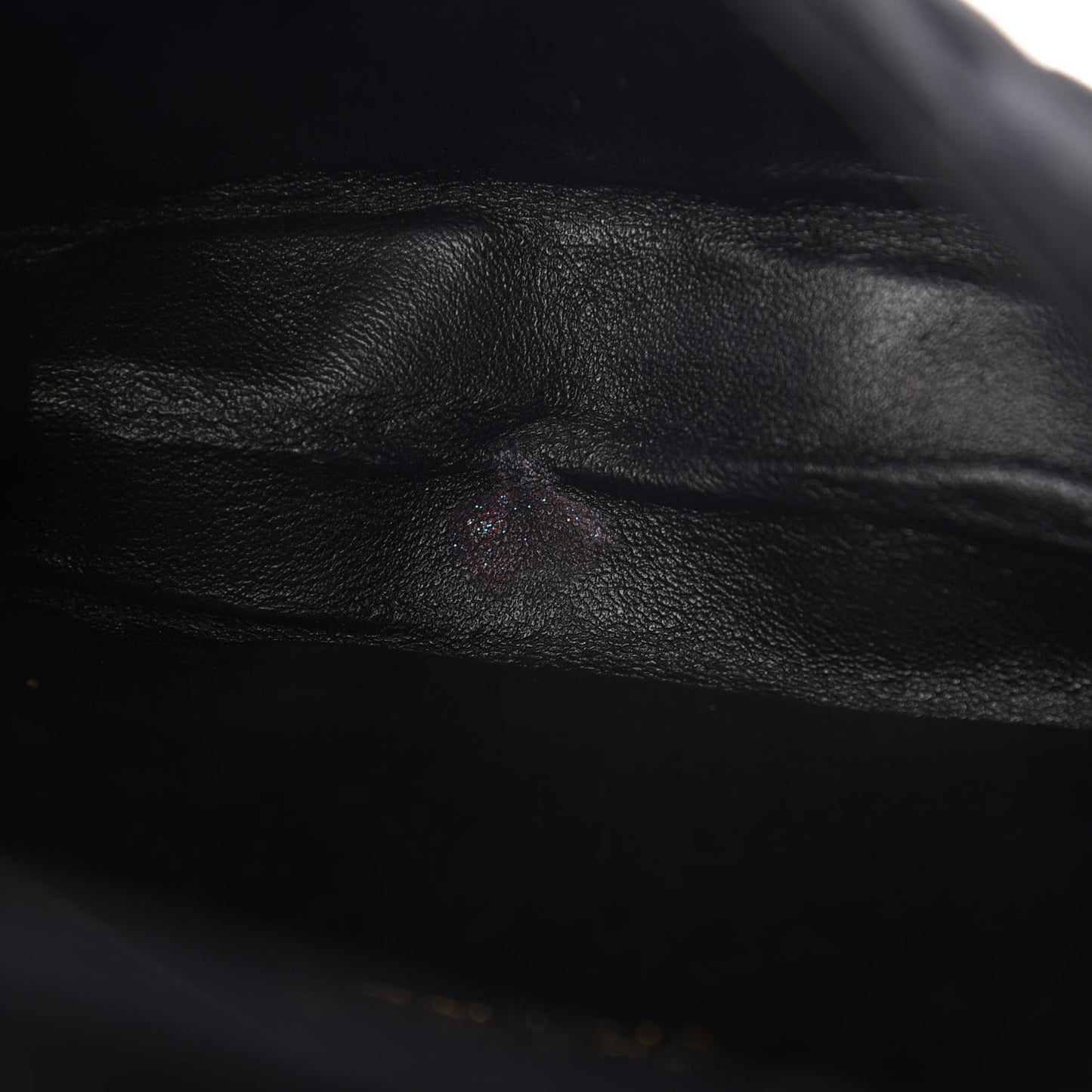 Suede Tassel Flap Black