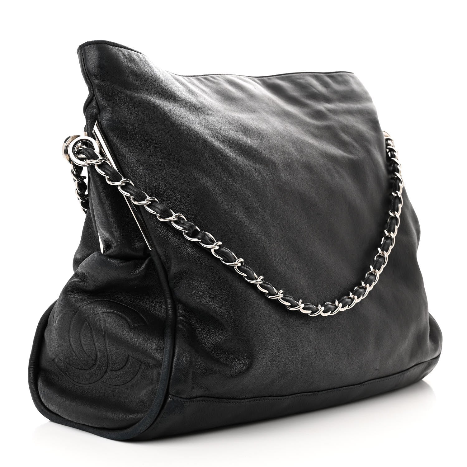 Chanel Lambskin Large Ultimate Soft Tote Black 3 of 9