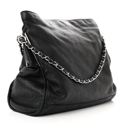 Chanel Lambskin Large Ultimate Soft Tote Black 3 of 9