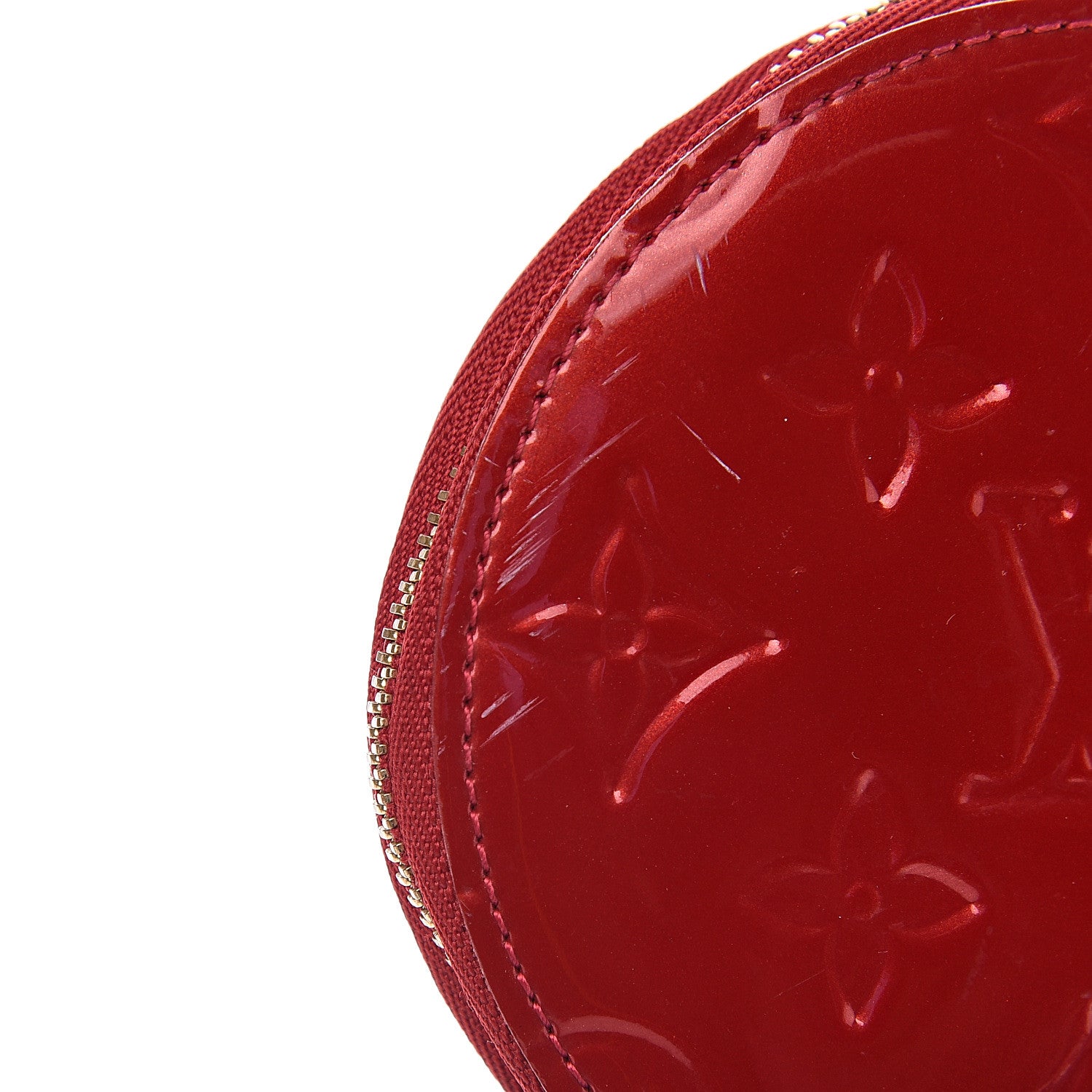 Louis Vuitton Vernis Animania Lapin Bunny Round Coin Purse Pomme D'Amour 5 of 7