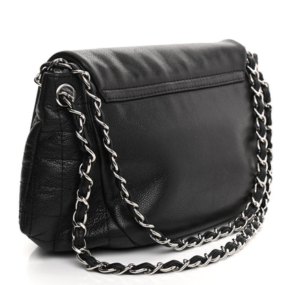 Chanel Caviar Half Moon Large Flap Black 3 of 10