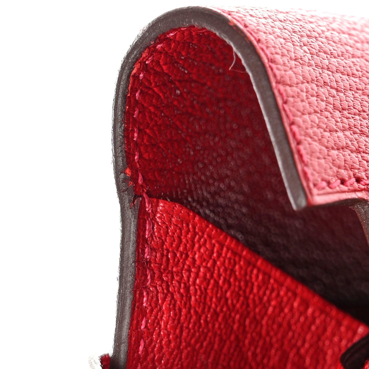 Chevre Mysore Kelly Longue Wallet Rouge Casaque