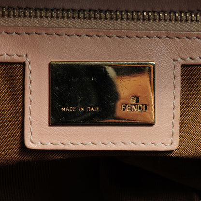 Fendi Zucca Medium Chef Shoulder Bag Tobacco Pink 7 of 10