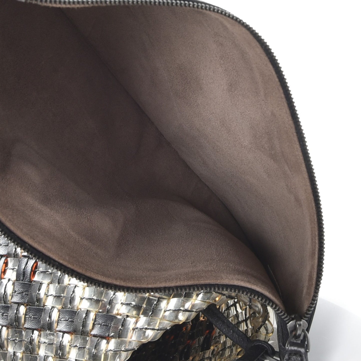 Nappa Intrecciato PVC Medium Cabat Black