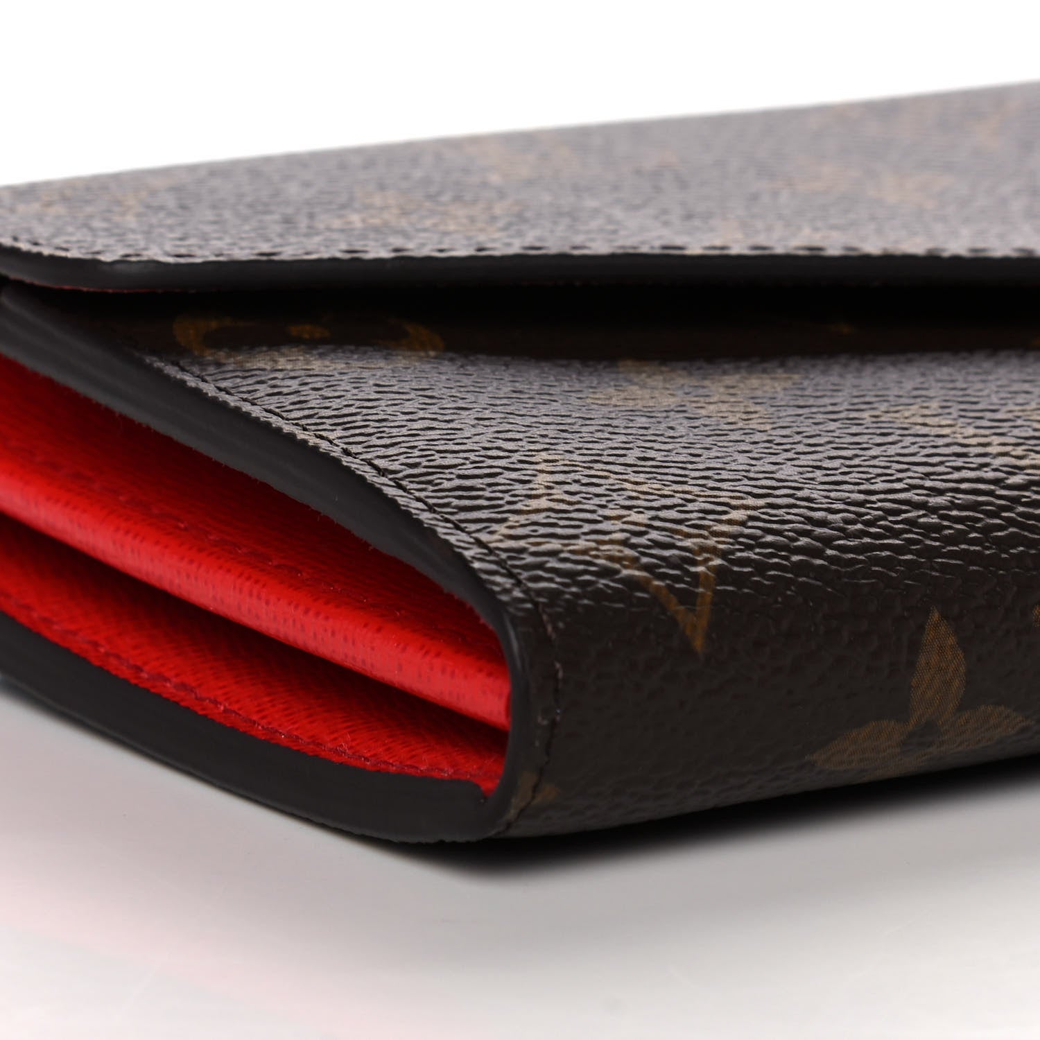 Louis Vuitton Monogram Sarah Wallet NM Coquelicot 7 of 11