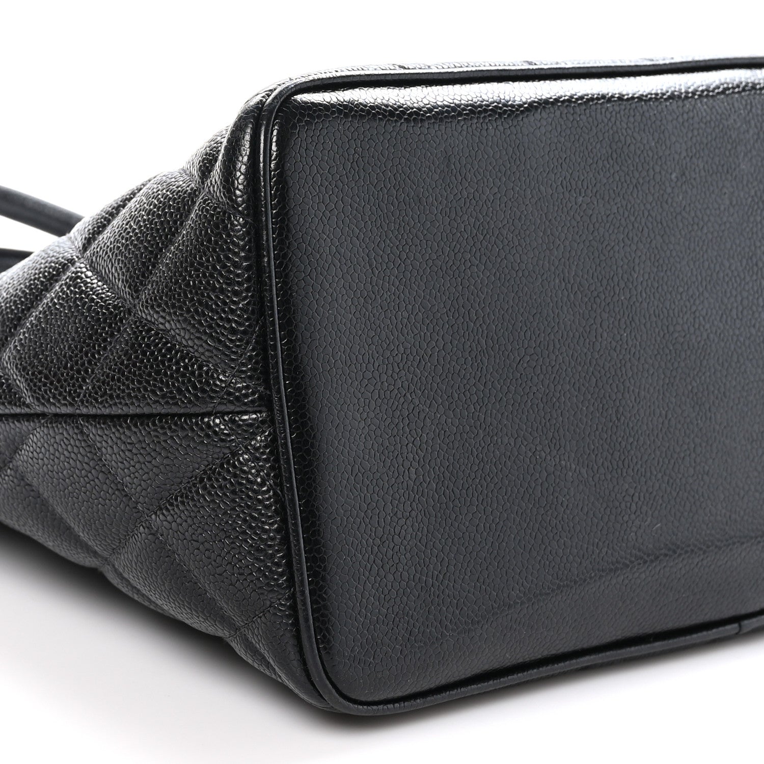 Chanel Caviar Quilted Medallion Tote Black 10 of 11