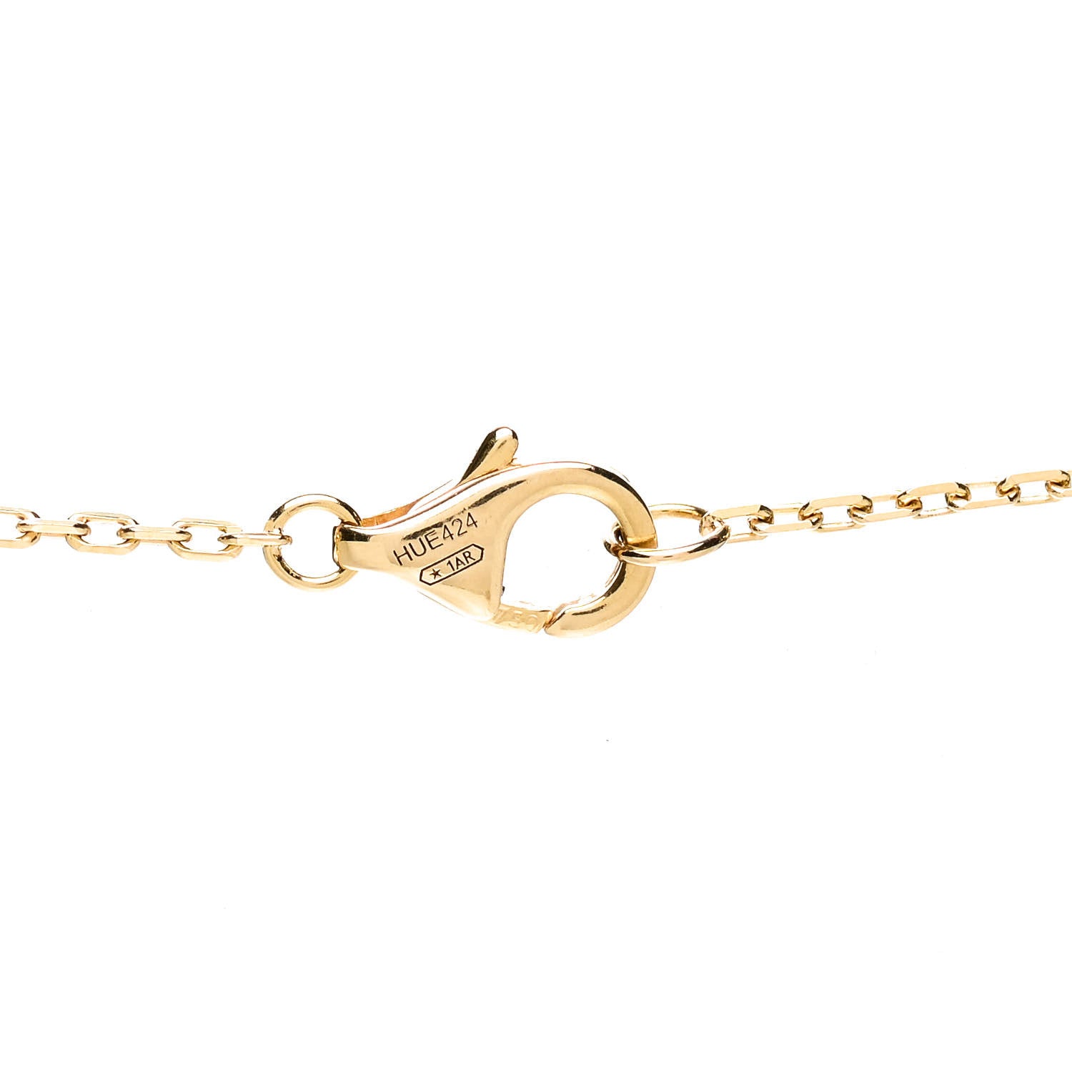 Cartier 18K Yellow Gold Diamond Juste Un Clou Pendant Necklace 4 of 6
