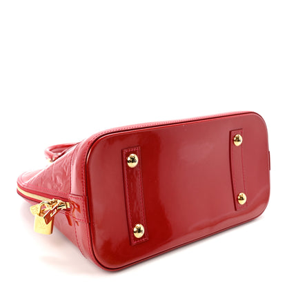 Louis Vuitton Vernis Alma PM  Pomme D'Amour 4 of 9