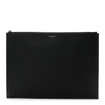 Saint Laurent Grain De Poudre Document Holder Black 1 of 10