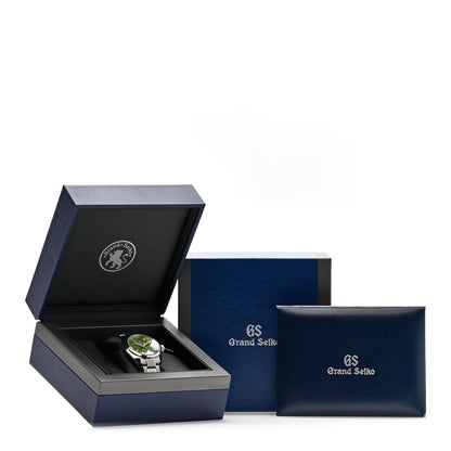 Grand Seiko Stainless Steel 40mm Heritage Collection GMT Automatic Watch Green SBGJ259 5 of 5
