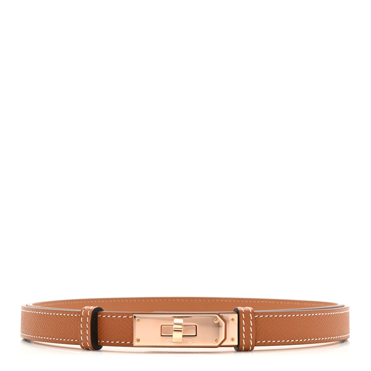 Epsom Kelly Belt Gold