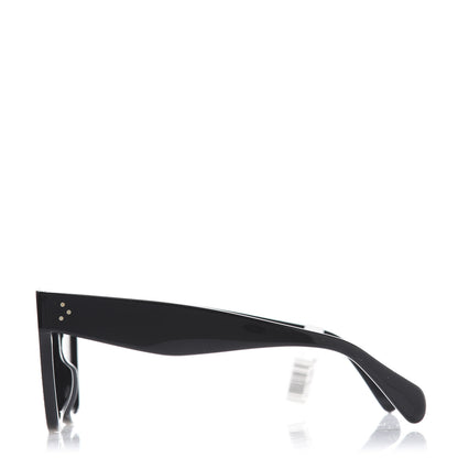 Celine Acetate Crystal Cat Eye Sunglasses CL 4004IS Black 3 of 8