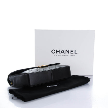 Chanel Lambskin Quilted Large Chic With Me Flap Black 4 of 7