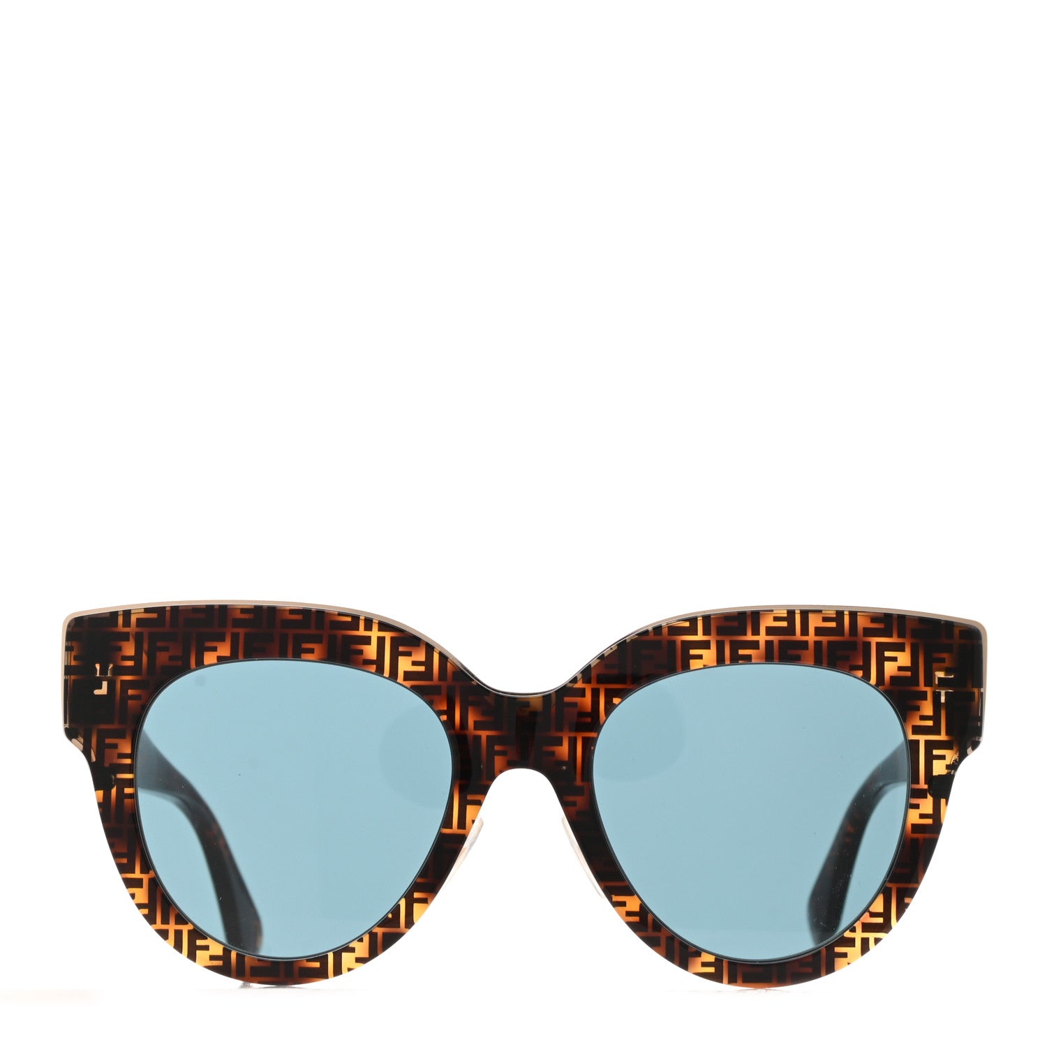 Fendi Acetate F is Fendi FF Cat Eye Sunglasses FF 0360/G/S Havana 2 of 7