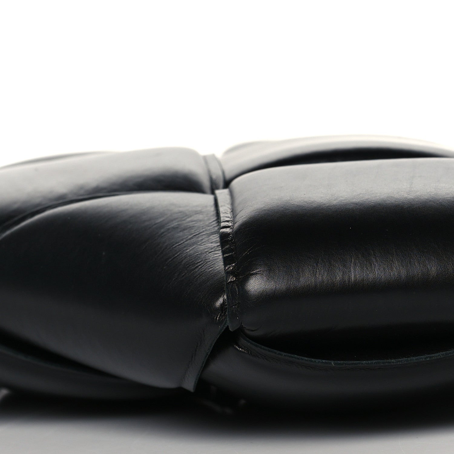 Bottega Veneta Nappa Maxi Intrecciato Padded Pouch Clutch Black 9 of 9