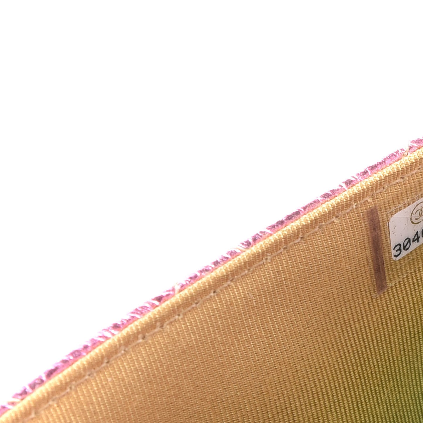 Metallic Goatskin Quilted 2.55 Reissue Wallet on Chain WOC Multicolor