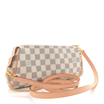 Louis Vuitton Damier Azur Eva Clutch 3 of 10