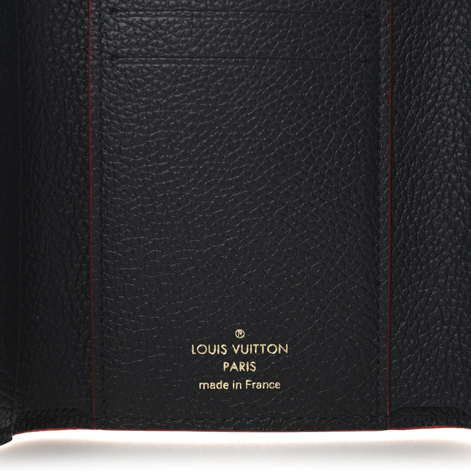 Louis Vuitton Empreinte Victorine Wallet Marine Rouge 6 of 7