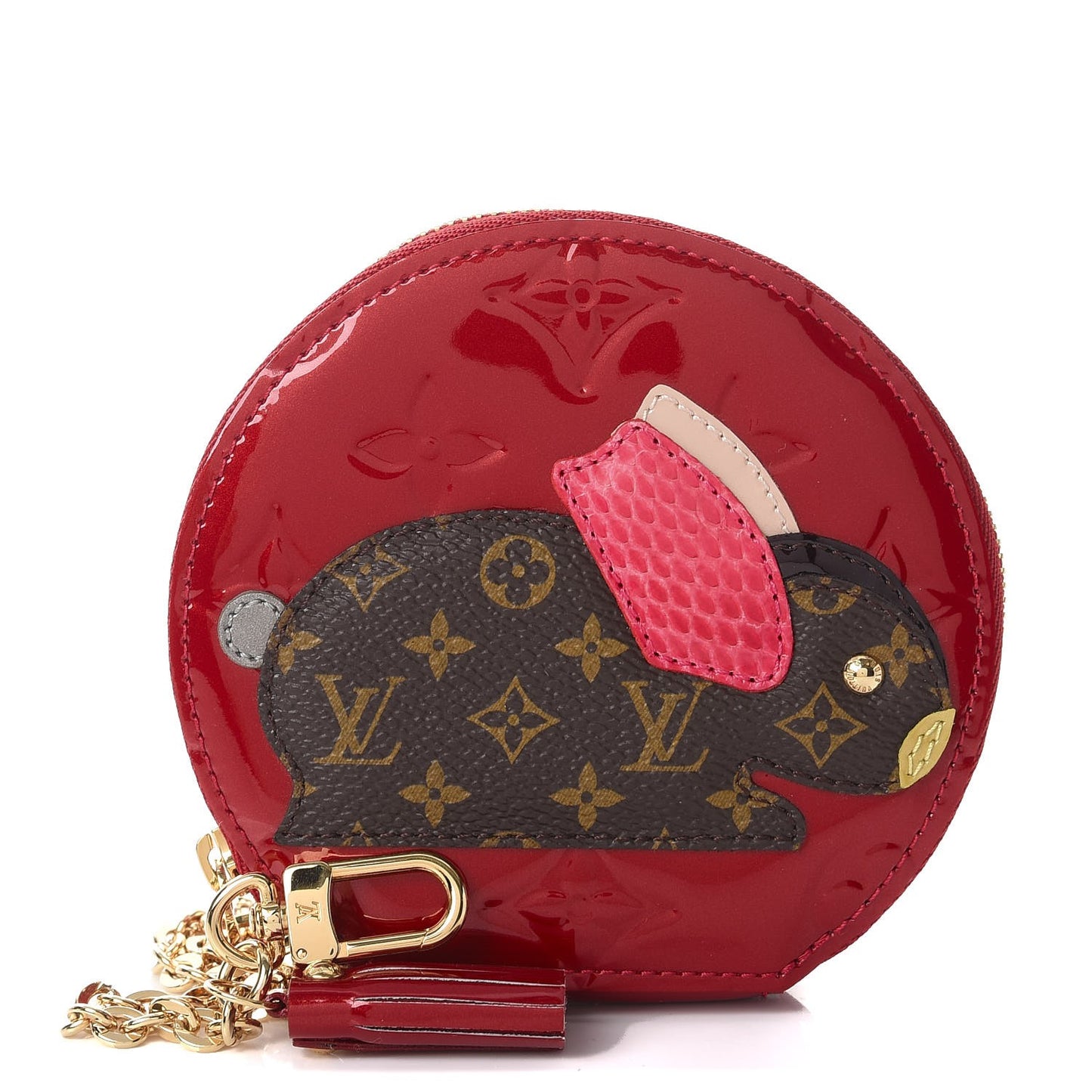 Vernis Animania Lapin Bunny Round Coin Purse Pomme D'Amour