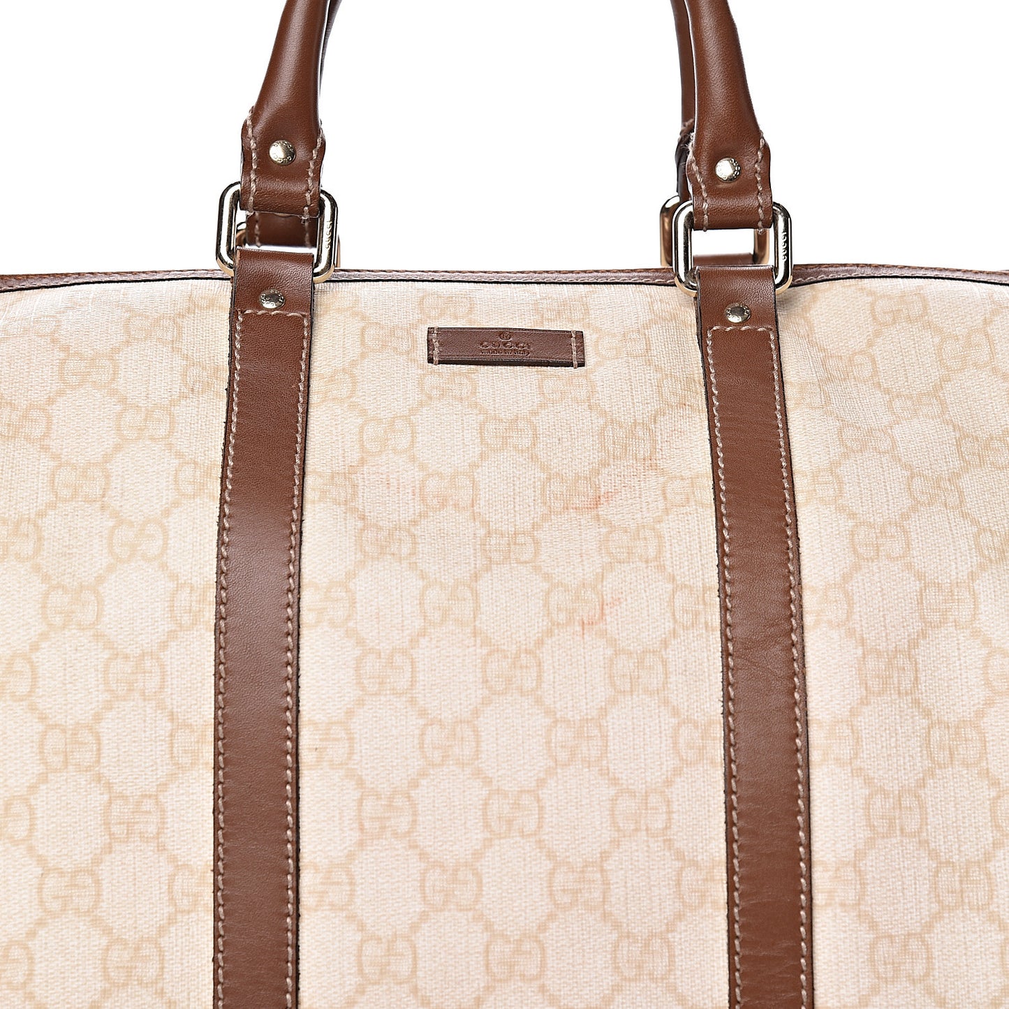 GG Plus Monogram Large Joy Boston Tan
