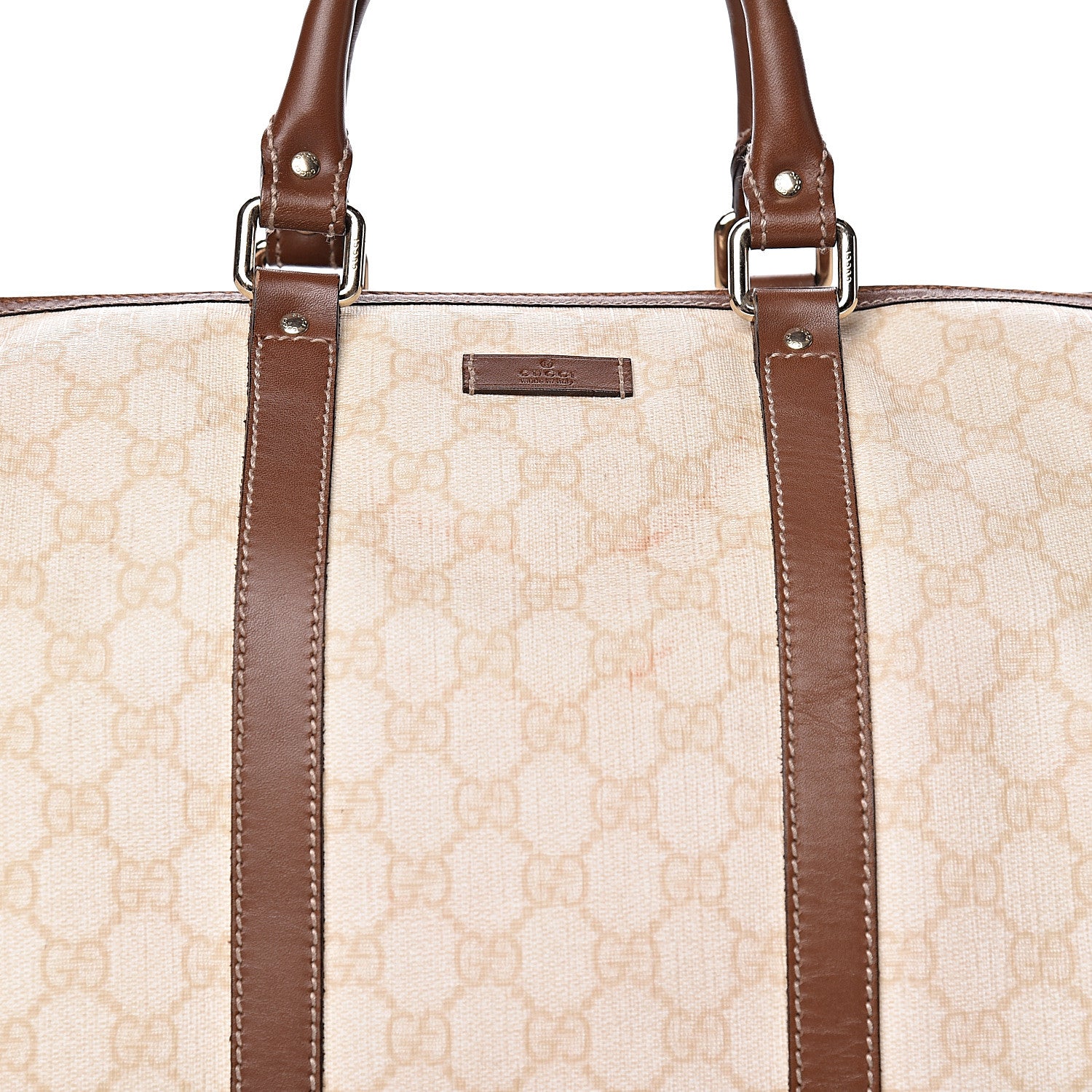 Gucci GG Plus Monogram Large Joy Boston Tan 27 of 27