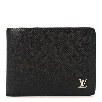 Louis Vuitton Taiga Multiple Wallet Black 1 of 6