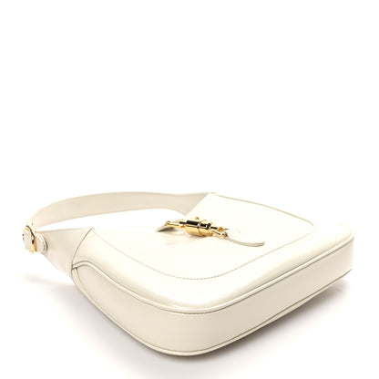 Gucci Boarded Dyana Lux Calfskin Small Jackie 1961 Hobo Mystic White 4 of 10