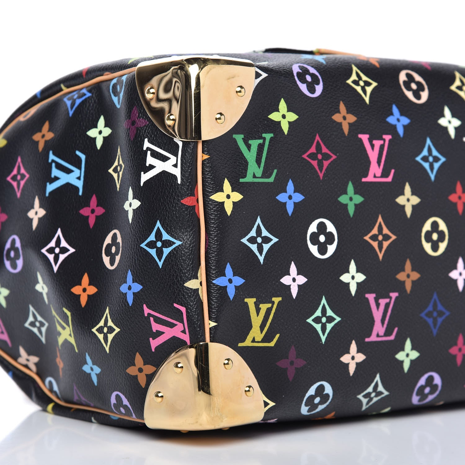Louis Vuitton Monogram Multicolor Speedy 30 Black 6 of 10