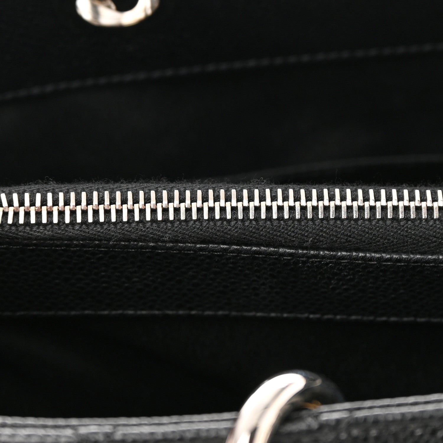 Chanel Caviar Quilted Grand Shopping Tote GST Black 12 of 12