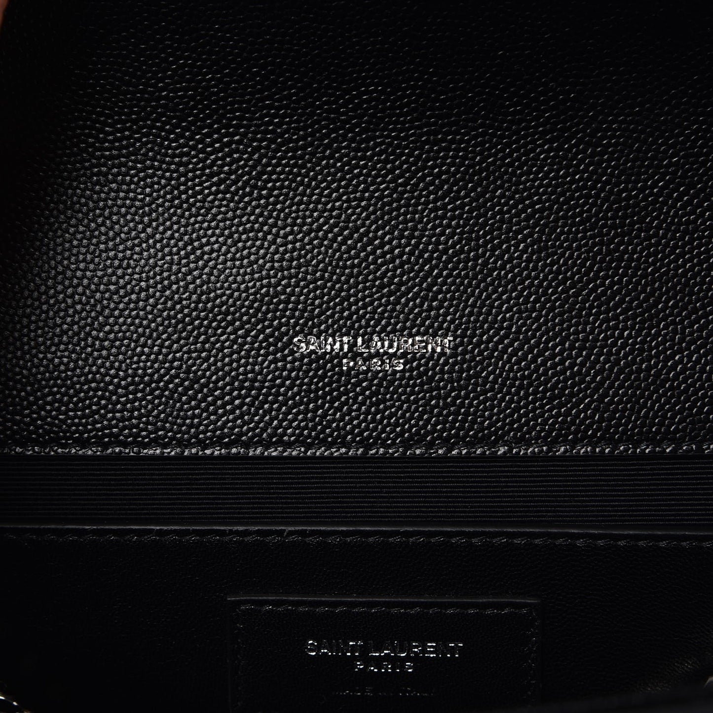 Grain De Poudre Large Classic Monogram Kate Satchel Black