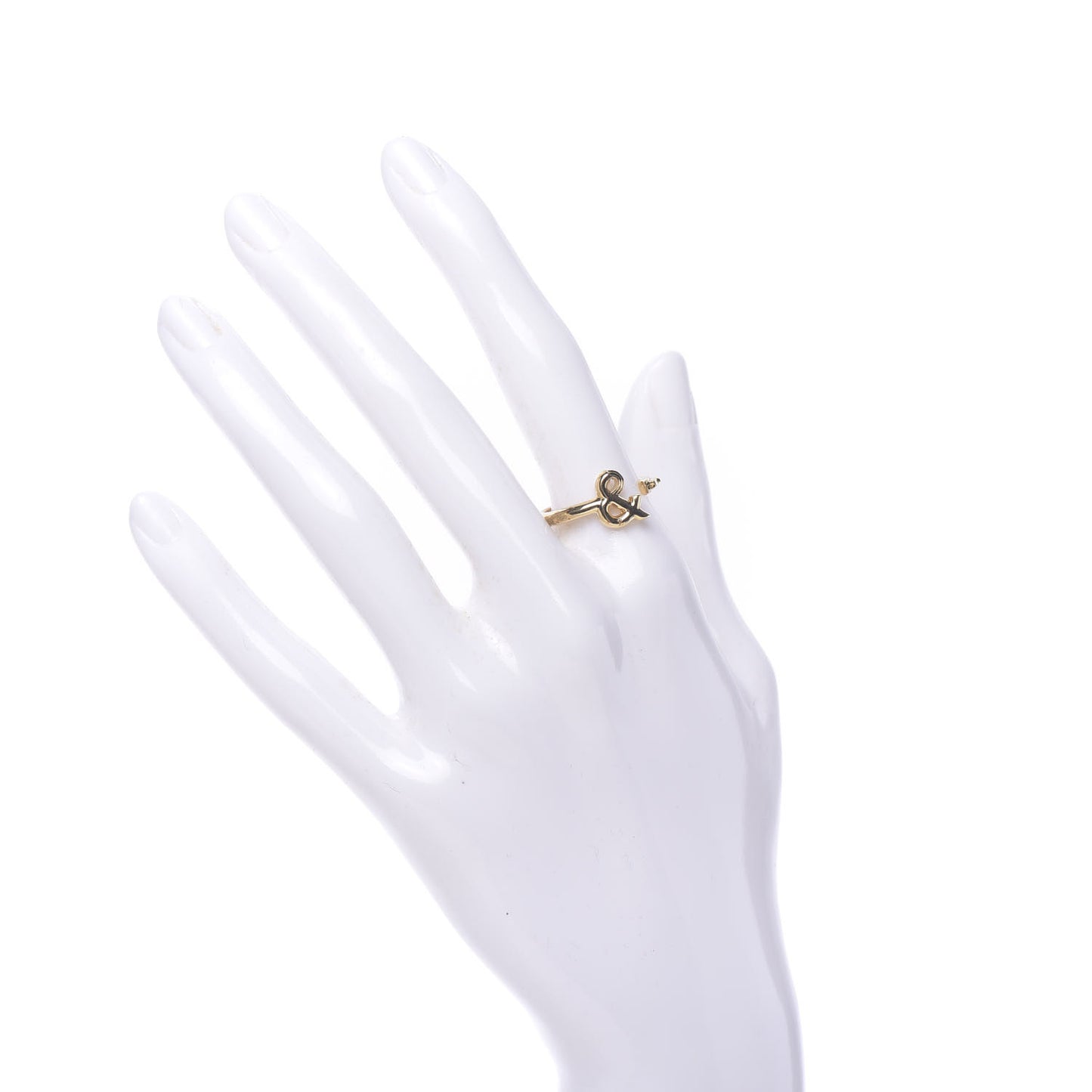 LV And Me Ampersand Ring M Gold