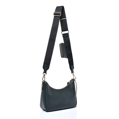 Prada Saffiano Lux Re-Edition 2005 Shoulder Bag Smeraldo 3 of 11