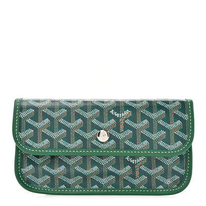 Goyard Goyardine Pouch Green 1 of 7