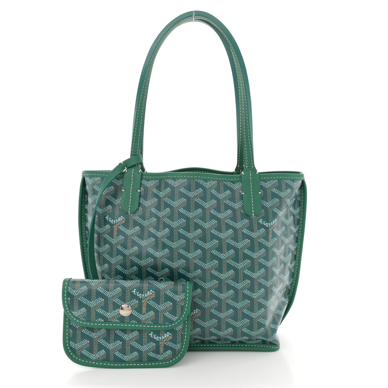 Goyard Goyardine Reversible Mini Anjou Green 2 of 17