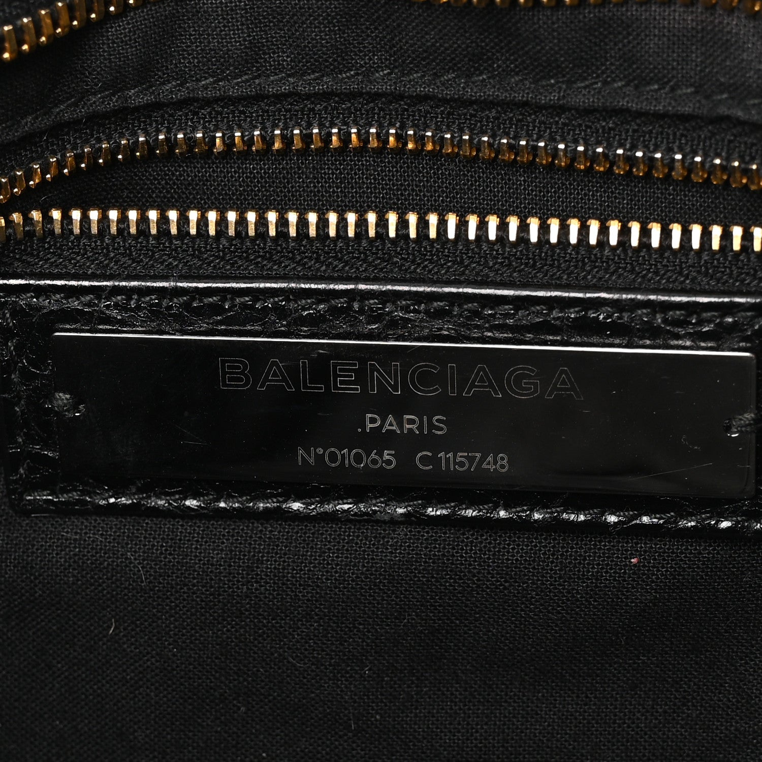Balenciaga Agneau Classic Gold Hardware City Black 7 of 11