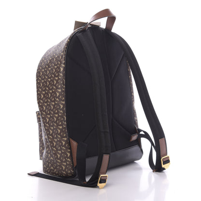 Burberry E-Canvas Monogram Stripe Backpack Bridle Brown 2 of 9